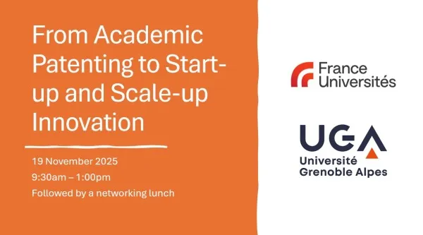 FROM ACADEMIC PATENTING TO START-UP AND SCALE-UP INNOVATION